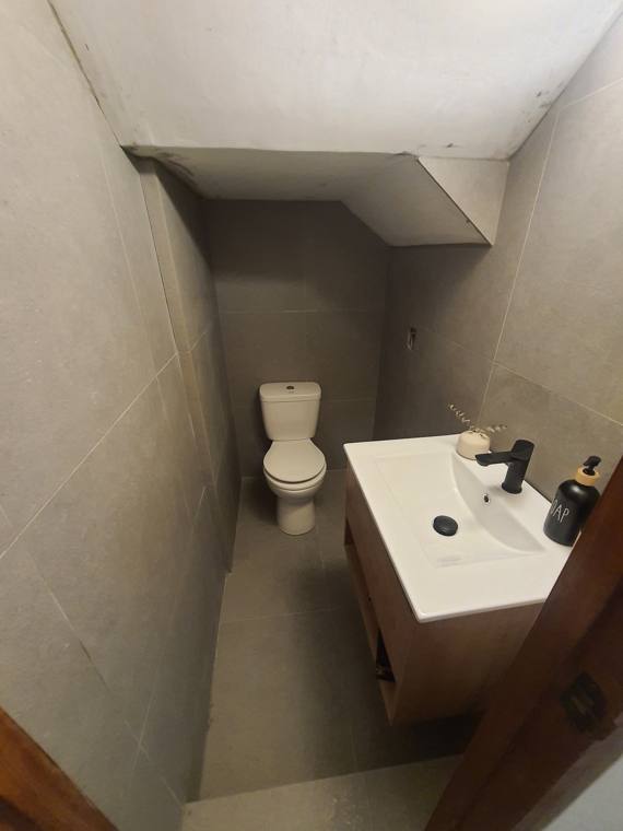 Remodelación de baños, obra terminada