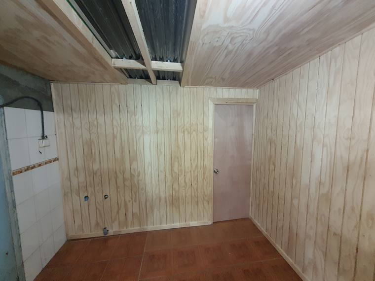 Recinto de servicio renovado, obra terminada